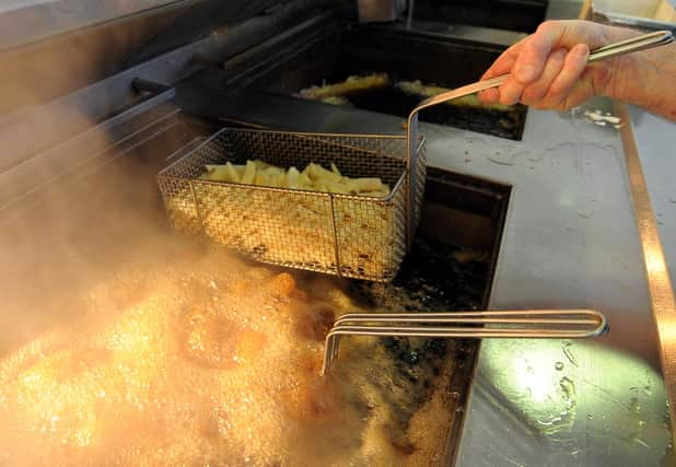 "This wasn’t just about fish n chips". Picture: Paul Ellis/AFP via Getty Images