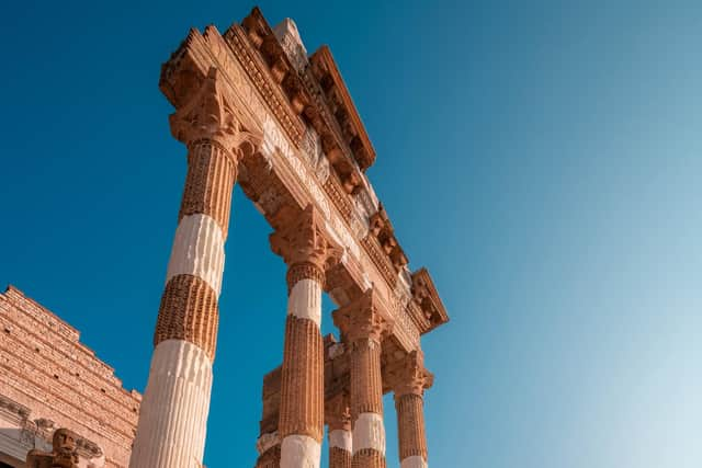 The Capitolium of Brixia.  Pic: PA Photo/WS Capitale /Bergamo Brescia 2023.