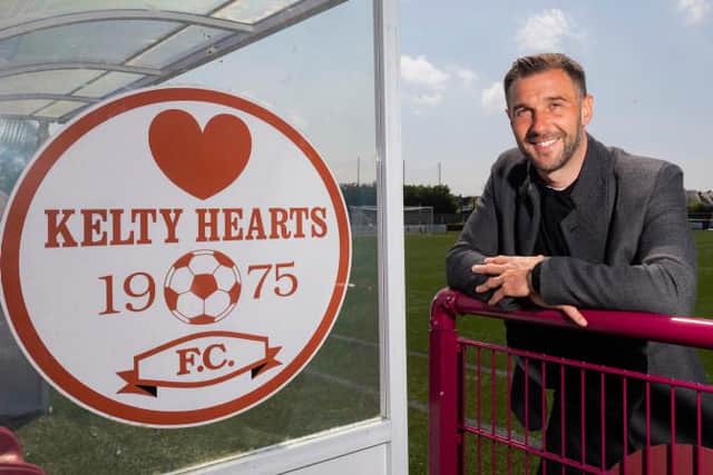 New Kelty Hearts manager Kevin Thomson will begin his tenure with a home tie against Dundee United which kicks off Premier Sports live coverage of the tournament on Friday night. (Photo by Mark Scates / SNS Group)