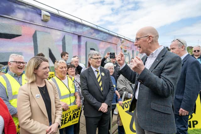 SNP leader John Swinney (Photo by Lesley Martin/PA Wire)