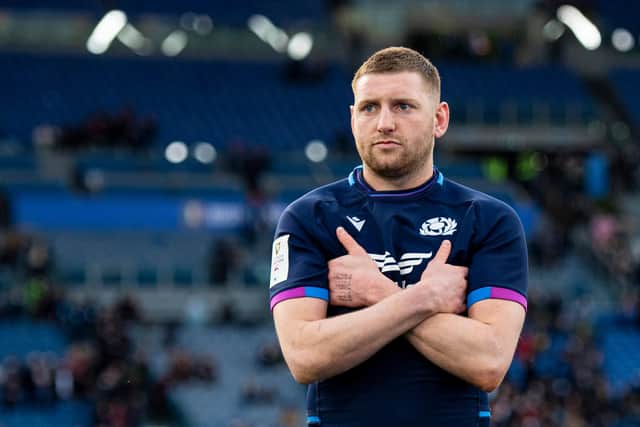 Finn Russell will be on the bench for Scotland in Dublin. (Photo by Ross MacDonald / SNS Group)