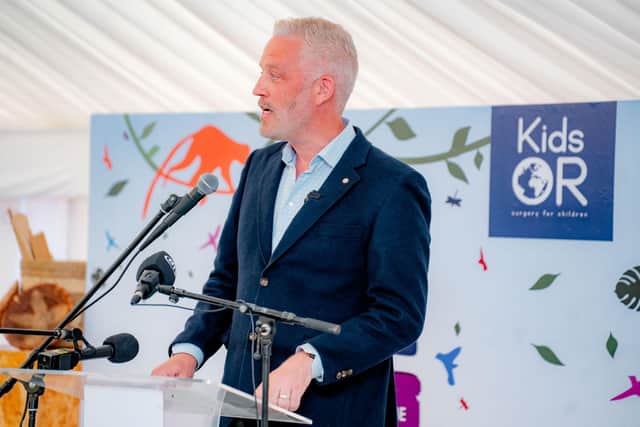 Garreth Wood, co-founder of KidsOR, said that every child has a right to surgery.