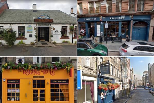 Some of Scotland's best-reviewed bars on Tripadvisor.