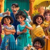 A multi-generational family from animated feature Encanto