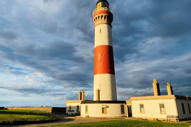 Buchan Ness lighthouse in Boddam was built in 1827. Picture: Northern Lighthouse Board