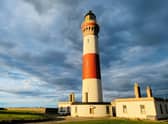 Buchan Ness lighthouse in Boddam was built in 1827. Picture: Northern Lighthouse Board