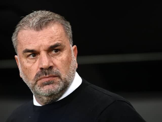 Ex-Celtic boss Ange Postecoglou’s first game in charge of Tottenham will be away to Brentford, live on Sky Sports. Pic: Rafal Oleksiewicz/PA Wire.