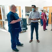 Health Secretary Humza Yousaf visits Liberton Hospital in Edinburgh earlier this year (Picture: Peter Summers/Getty Images)