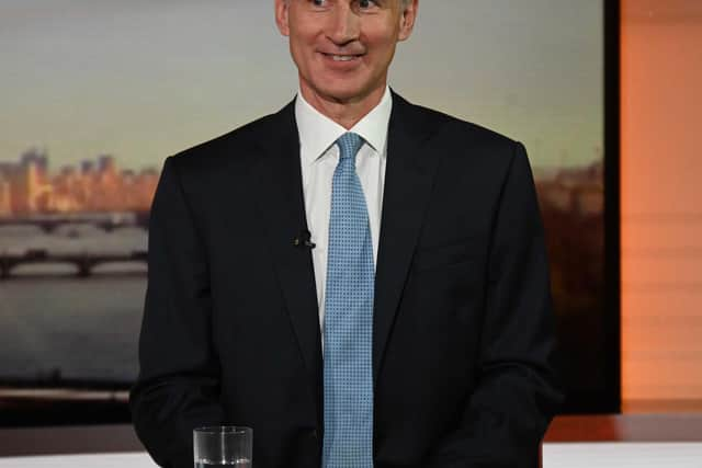 Jeremy Hunt defended the controversial policy