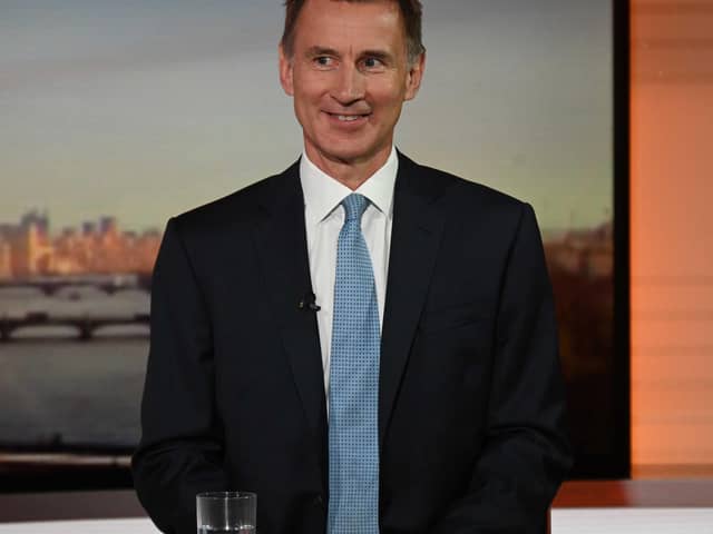 Jeremy Hunt defended the controversial policy