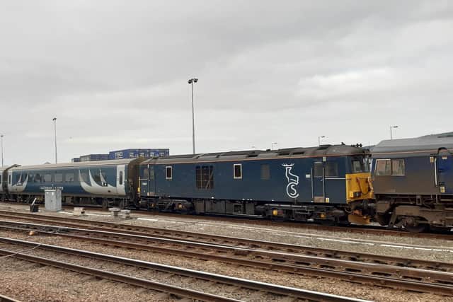 A Caledonian Sleeper train in Inverness in March. Picture: The Scotsman