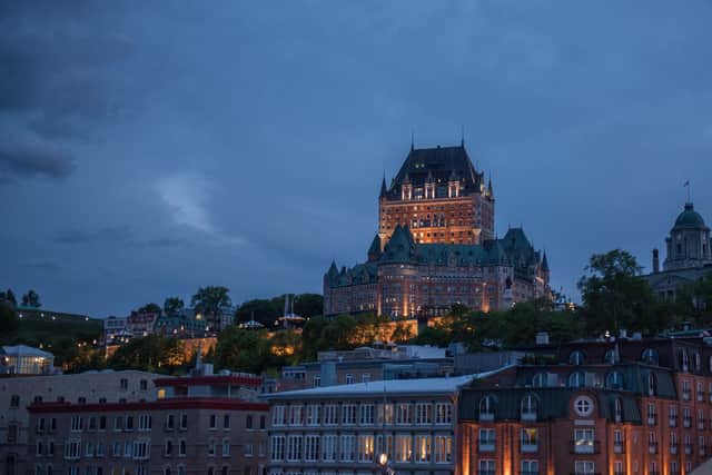 The Château Frontenac looks over Quebec City where passions once hit fever pitch over the idea of independence from Canada (Picture: Alice Chiche/AFP via Getty Images)