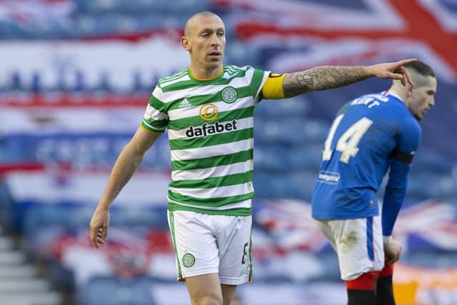 Former Celtic captain Scott Brown enjoyed a successful record in the Old Firm derbies against Rangers. (Photo by Alan Harvey / SNS Group)