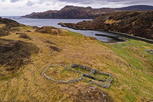 The abandoned village of Stiomrabhagh (Steimreway) on the east coast of Lewis is featured in a new documentary by BBC ALBA. PIC: BBC ALBA.