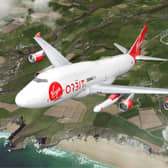 The Glasgow-built satellite will be sent into space via the Virgin Orbit launch. Picture: Spaceport Cornwall