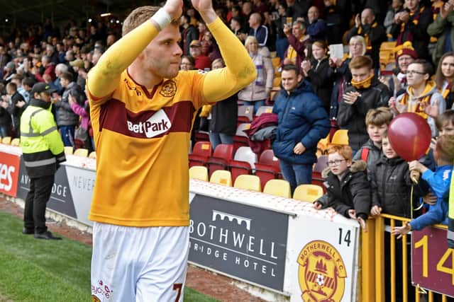 Cadden has worked with Football Mindset since before leaving Motherwell. Picture: SNS