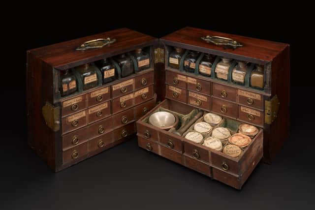 A medicine cabinet used at the Battle of Culloden will be going on display Picture: National Museums Scotland