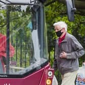 Face coverings are now compulsory in shops as well as on public transport.