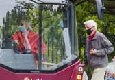 Face coverings are now compulsory in shops as well as on public transport.