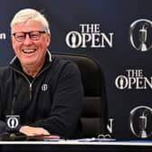 Martin Slumbers, pictured during a press conference at the 151st Open last year, is stepping down as The R&A's CEO later this year. Picture: The R&A