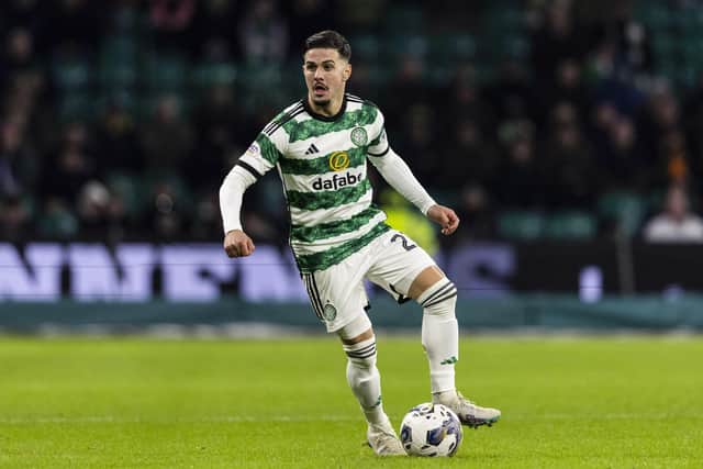 Marco Tilio has been called up by Australia for the 2023 Asian Cup despite not starting a match for Celtic this season. (Photo by Craig Foy / SNS Group)