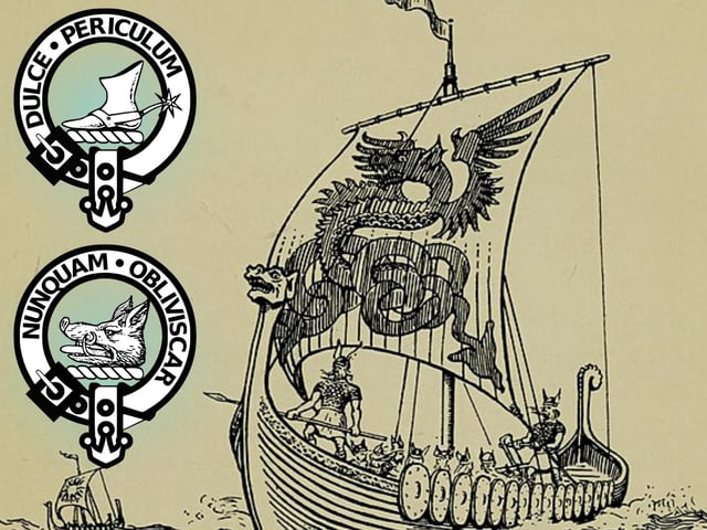 There are some Scottish clans that include ‘visible relics’ of their Norse ancestors. For example, the MacIvors were originally the sons of Ivar, Macaulay the songs of Olaf, MacAskill the sons of Asgeir and MacSween the sons of Swein. The ‘Mac’ surname prefix meaning ‘son’ is Scottish in origin as a Gaelic term.