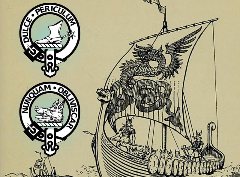 There are some Scottish clans that include ‘visible relics’ of their Norse ancestors. For example, the MacIvors were originally the sons of Ivar, Macaulay the songs of Olaf, MacAskill the sons of Asgeir and MacSween the sons of Swein. The ‘Mac’ surname prefix meaning ‘son’ is Scottish in origin as a Gaelic term.