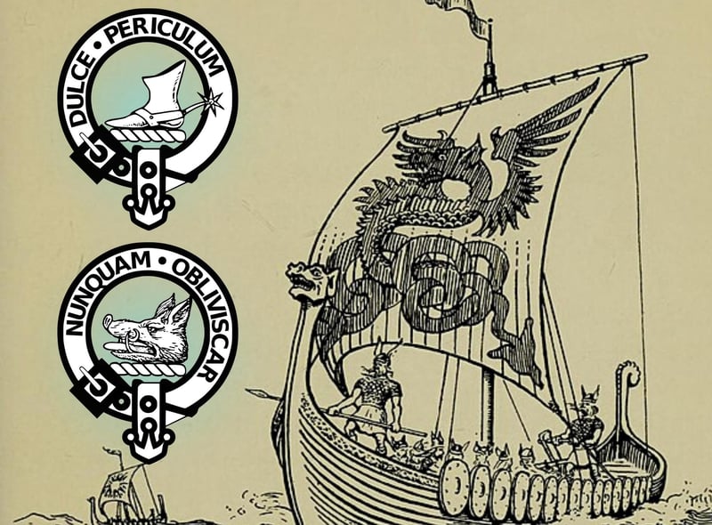 There are some Scottish clans that include ‘visible relics’ of their Norse ancestors. For example, the MacIvors were originally the sons of Ivar, Macaulay the songs of Olaf, MacAskill the sons of Asgeir and MacSween the sons of Swein. The ‘Mac’ surname prefix meaning ‘son’ is Scottish in origin as a Gaelic term.