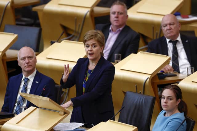Nicola Sturgeon has apologised for failing to complete the dualling of the A9 while insisting circumstances had got in the way (Picture: Jeff J Mitchell/Getty Images)