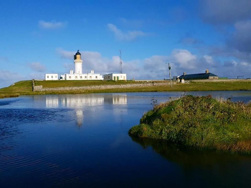 Holiday getaways don't come much more remote than the Lighthouse Keeper's Cottage, right next to the picturesque Noss Head Lighthouse near Wick in the far north of Scotland. It sleeps up to six people and offers perfect stargazing conditions from its doorstep.
