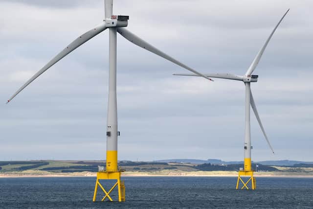 The floating wind industry now stands on the brink of evolving into a mainstream technology, says Mr Glover (file image). Picture: Jeff J Mitchell/Getty Images.