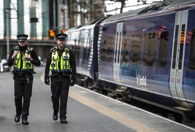 More than 100 British transport police were attacked in Scotland over the last two years- with 22 during the pandemic