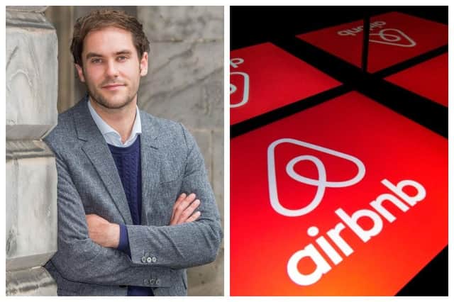 Adam McVey said he would rather not be providing Airbnbs with financial support during the COVID-19 crisis