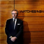 Brian Duffy, chief executive of Watches of Switzerland, will this week reveal progress towards the £1 billion sales milestone. Picture: John Devlin