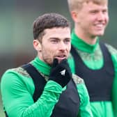 Lewis Stevenson hopes he can stave off the challenge of youngsters like Josh Doig for a little longer after signing a contract extension tying him to Hibs until summer 2022. Photo by Mark Scates/SNS Group