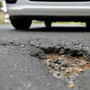 Each pot hole costs an average £40 to fix