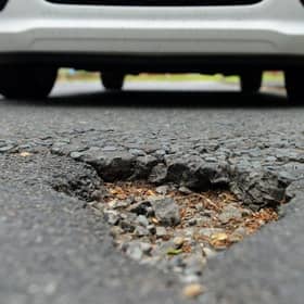Each pot hole costs an average £40 to fix