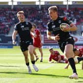 Stafford McDowall got Glasgow Warriors up and running with an early try. (Photo by Michael Steele/Getty Images)
