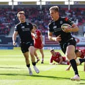 Stafford McDowall got Glasgow Warriors up and running with an early try. (Photo by Michael Steele/Getty Images)