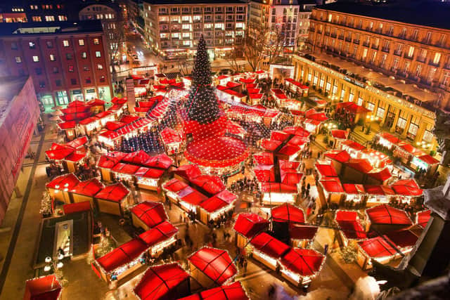 Cologne Christmas market, one of the highlights of a Rhine river cruise. Pic: Alamy/PA.