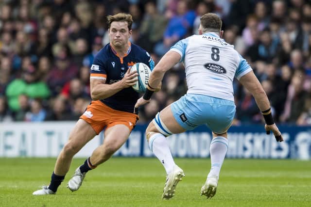 Chris Dean retains the 12 jersey after impressing in the win over Glasgow Warriors.  (Photo by Ross Parker / SNS Group)