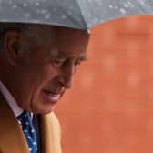 King Charles III during the launch of The Coronation Food Project, to mark his majesty's 75th birthday. Picture: Adrian Dennis/AFP via Getty Images