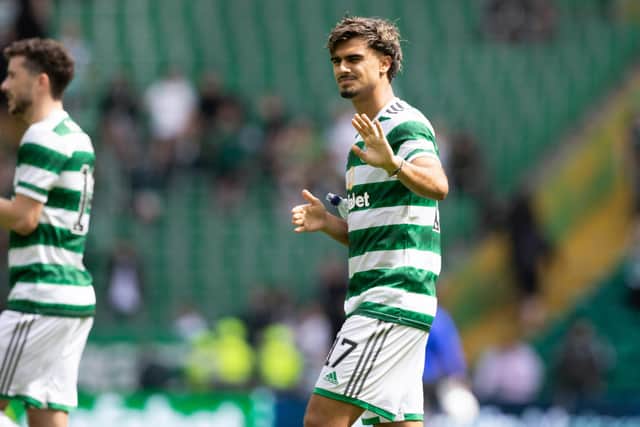 Jota was effervescent for Celtic during their friendly draw with Blackburn Rovers. (Photo by Craig Williamson / SNS Group)