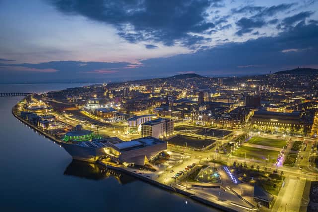 The V&A Dundee museum opened in September 2018.