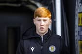 St Mirren's Gallagher Lennon has joined Dumbarton on loan ahead of Saturday's Scottish Cup tie against Rangers. (Photo by Roddy Scott / SNS Group)