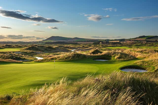 The dune areas flanking the fairways of the Clive Clark-designed course at Dumbarnie Links have matured since it opened in May 2020. Picture: Dumbarnie Links
