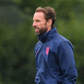 England manager Gareth Southgate. (Photo by JUSTIN TALLIS/AFP via Getty Images)