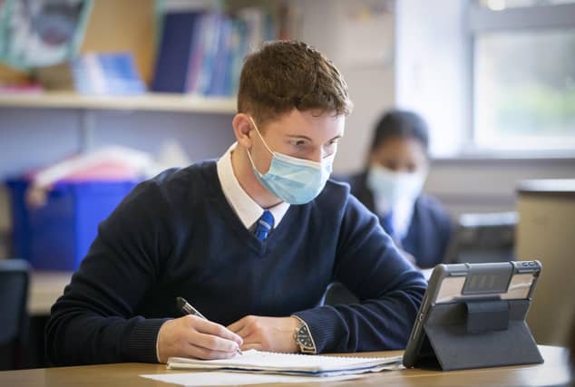 Scottish school pupils have faced nearly a year-and-a-half of disruption to their education (Picture: Jane Barlow/PA)