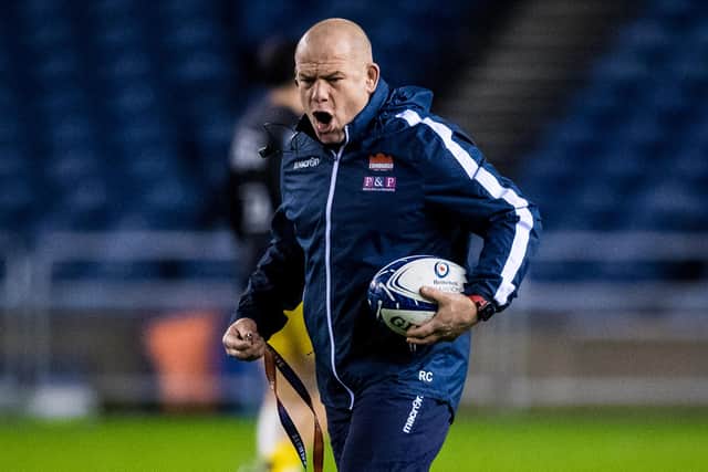 Edinburgh head coach Richard Cockerill is looking to win the 1872 Cup for the fourth season in a row. Picture: Ross Parker/SNS