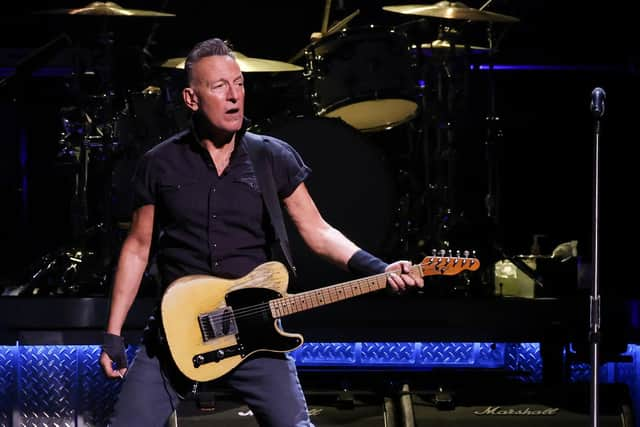 Bruce Springsteen, aka The Boss, will draw a crowd from across the country for his performance at Murrayfield stadium (Photo by Mike Coppola/Getty Images)